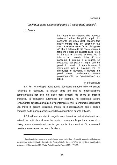 Ksenia Elisseeva - Bruno Osimo, traduzioni, semiotica della ...