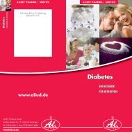 Diabetes - Aliud Pharma GmbH & Co. KG