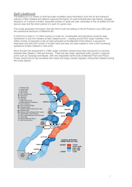 New Zealand oil spill response strategy - Maritime New Zealand