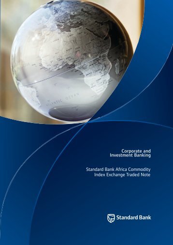 Standard Bank Africa Commodity Index ETN brochure