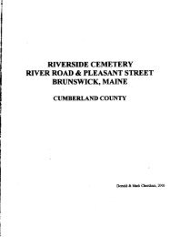 Riverside Cemetery searchable map - Curtis Memorial Library