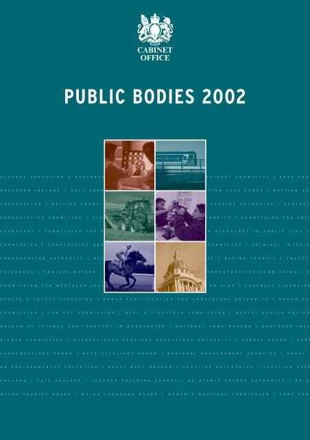 Public Bodies 2002 Gov Uk