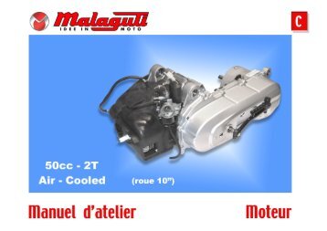 M0025 F 10 ECO moteur - Malaguti