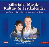 Zillertaler Musik-, Kultur- & Festkalender