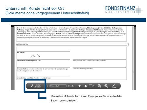 Elektronische Unterschrift