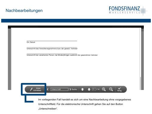 Elektronische Unterschrift