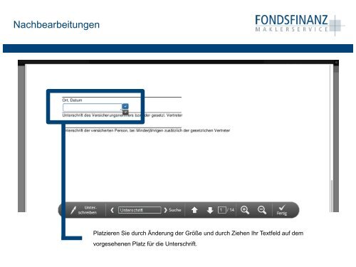 Elektronische Unterschrift