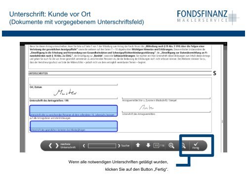 Elektronische Unterschrift