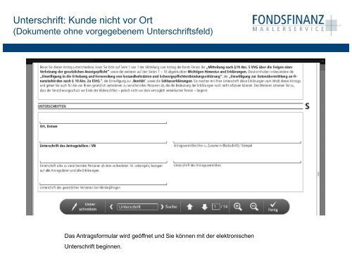 Elektronische Unterschrift