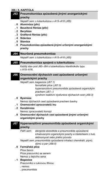 MKN-10 TabelÃ¡rnÃ­ ÄÃ¡st - ÃZIS ÄR