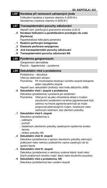 MKN-10 TabelÃ¡rnÃ­ ÄÃ¡st - ÃZIS ÄR