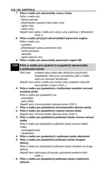 MKN-10 TabelÃ¡rnÃ­ ÄÃ¡st - ÃZIS ÄR