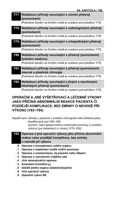 MKN-10 TabelÃ¡rnÃ­ ÄÃ¡st - ÃZIS ÄR