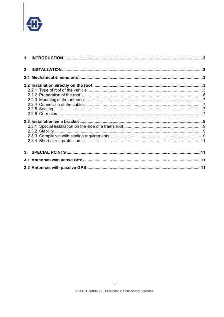 Antennas + Coaxial Cables for Railway, Light Rail ... - Composites