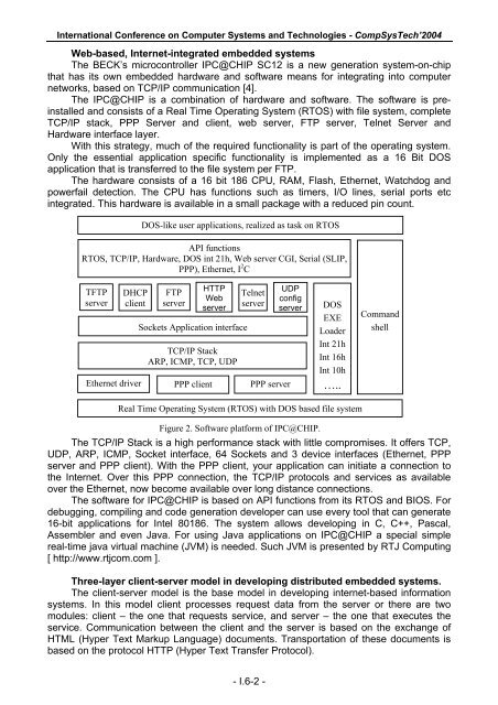 CGI-based applications for distributed embedded systems for ...