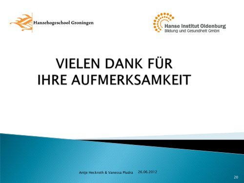 Schmerzerfassung bei Intensivpatienten - Hanse Institut Oldenburg