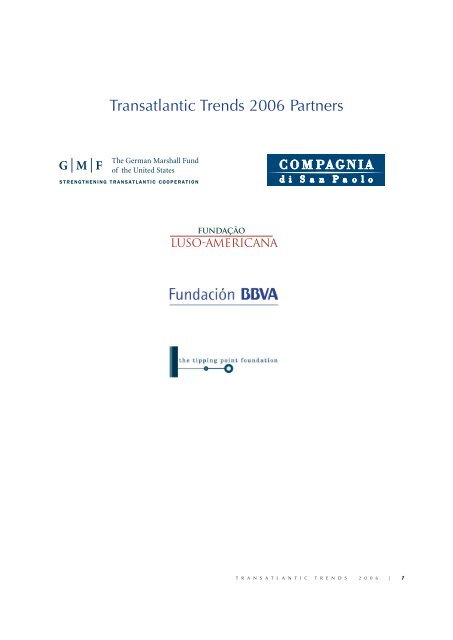 Transatlantic Trends 2006 [pdf] - Compagnia di San Paolo
