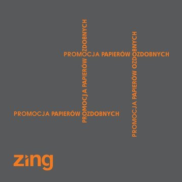 promocja papierÃƒÂ³w zdobnych - Zing