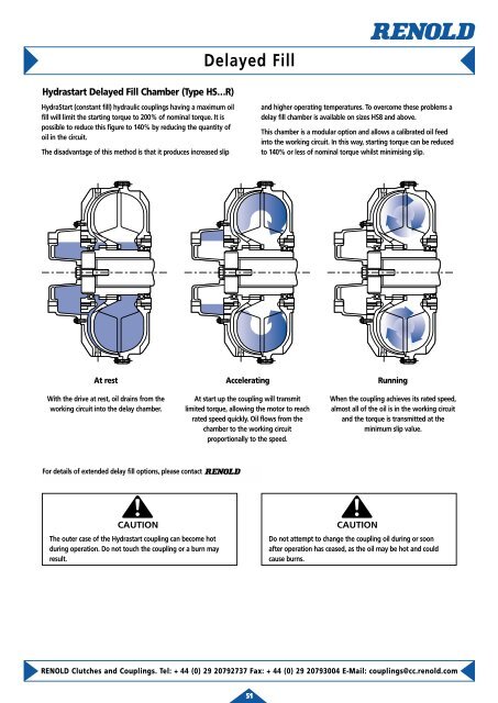 Renold Clutches & Couplings - casa sueca s.a.