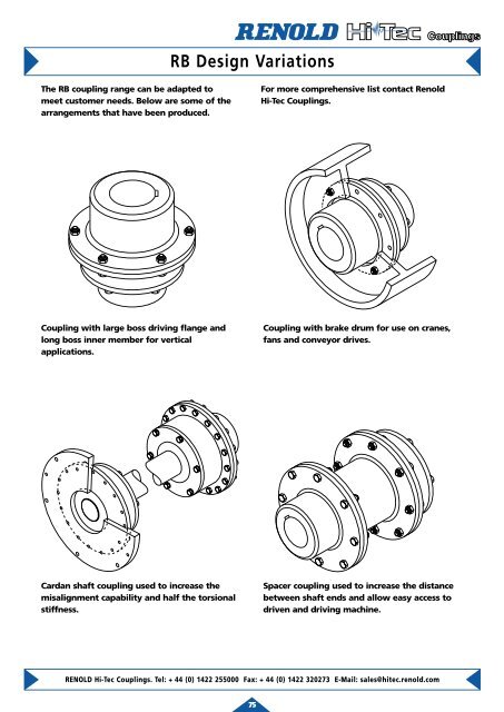 Renold Clutches & Couplings - casa sueca s.a.