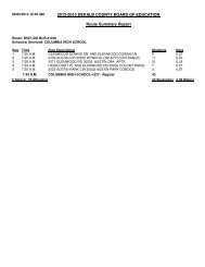 Morning Bus Routes - Dekalb County School System