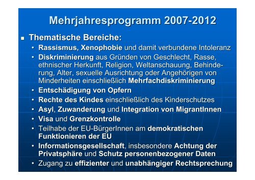 Vortrag Neue Entwicklungen im Grundrechtsschutz der EU - Ludwig ...