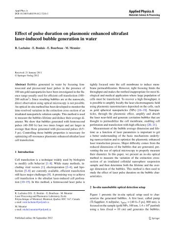 Effect of pulse duration on plasmonic enhanced ultrafast laser-induced