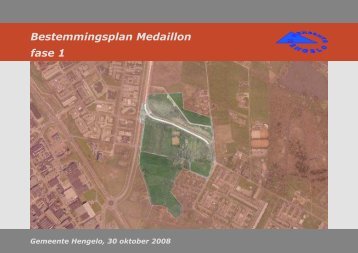 Bestemmingsplan Medaillon fase 1 - Gemeente Hengelo