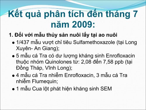 sử dụng kháng sinh trong chăn nuôi thú y ở việt nam