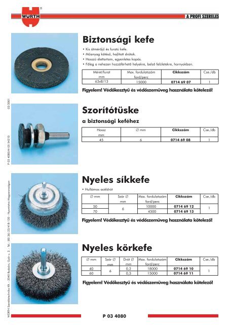 03 KarosszÃƒÂ©ria - WÃƒÂ¼rth SzerelÃƒÂ©stechnika Kft.