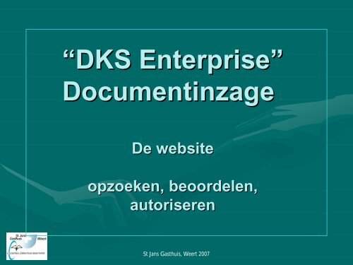 Beheerder DKS-E: Hoe werkt de DKS-E website