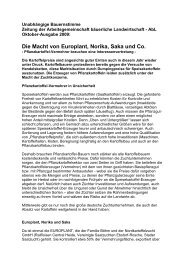 Die Macht von Europlant, Norika, Saka und Co. - BÃ¼rgerinitiativen ...