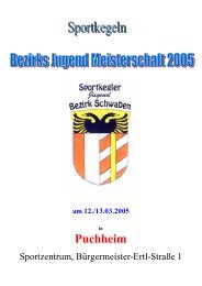 Bezirks Jugend Meisterschaften 2005 - TSV Betzigau