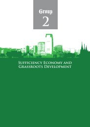 SUFFiciENcy EcONOMy ANd GRASSROOtS DEvElOPMENt