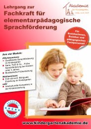 PDF-Download - Akademie für Kindergarten, Kita und Hort