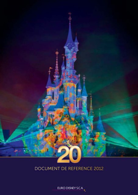 Document de Référence - Euro Disney SCA - Disneyland® Paris