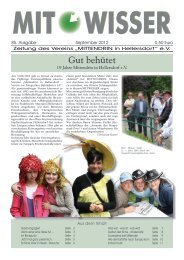 Zeitung Nr. 88 - MÃ¤rz 2013 - MITTENDRIN in Hellersdorf