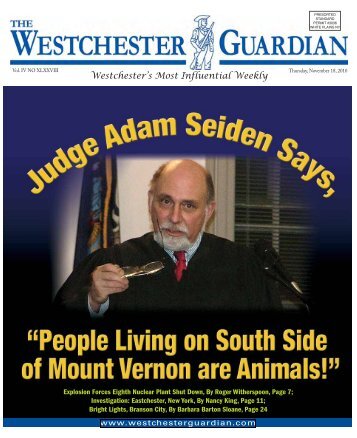 Westchester's Most Influential Weekly - WestchesterGuardian.com