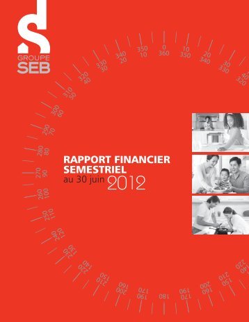 rapport de gestion 2012 - Groupe SEB