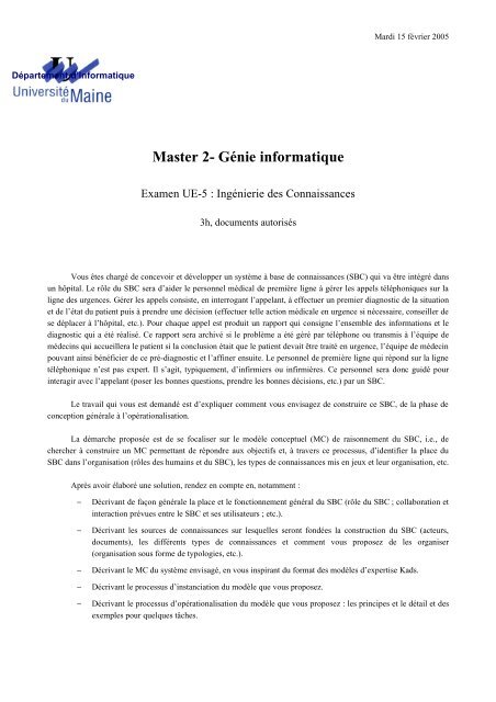 On souhaite réaliser un programme Prolog qui calcul la distance