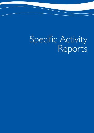 Specific Activity Reports - Rockdale City Council - NSW Government