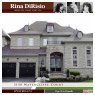 3150 Watercliffe Court - Rina DiRisio