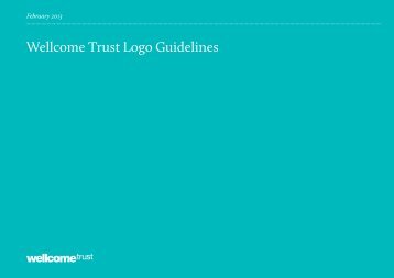 refer to our guidelines - Wellcome Trust