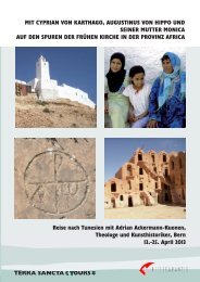 Reise nach Tunesien mit Adrian Ackermann-Kuonen, Theologe und ...
