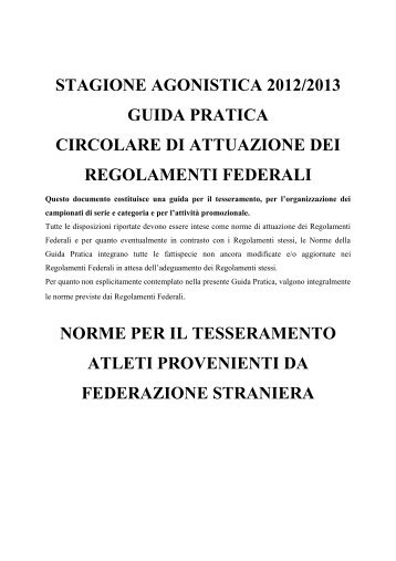 Anteprima - FIPAV Milano - Federazione Italiana Pallavolo