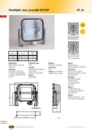 1 ST 76 Floodlight,  max 1x1000W HST/HIT - LightPartner