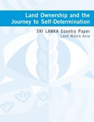 Land Ownership and the Journey to Self-Determination - ANGOC Site