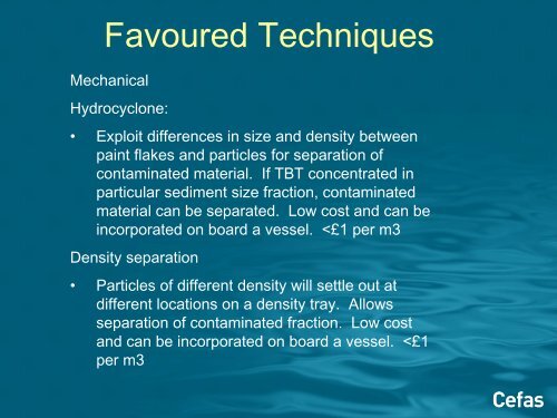 Understanding the practical issues of TBT contamination and ...