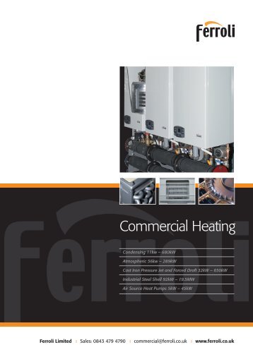 Commercial Heating - Ferroli