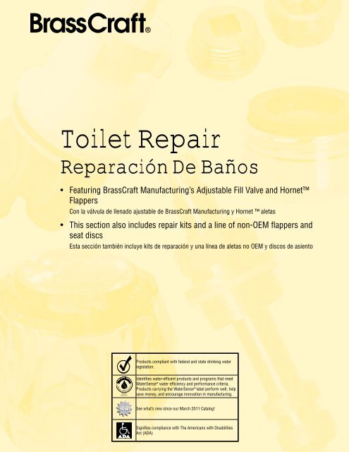 Toilet Repair - BrassCraft